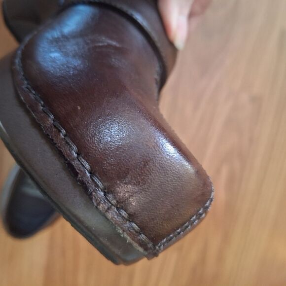 Dansko Womens Leather Clogs Academia Preppy Classic Boho Comfort 39 / 8.5 - 9 US - Picture 12 of 15